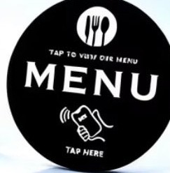 NFC menu tag