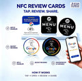 Custom Non-contact Google Social Media Gift Card Circular Google Evaluation NFC Customized
Google Card with NFC Chip